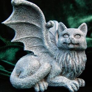 FG7 Winged Cat Gargoyle 5"