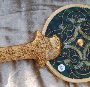 M2 Egyptian Hawk Mirror 9"