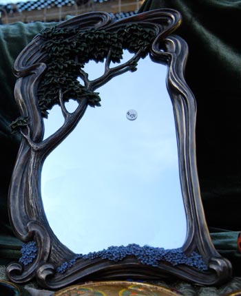 M7 Large Wisteria Tree Mirror 12"